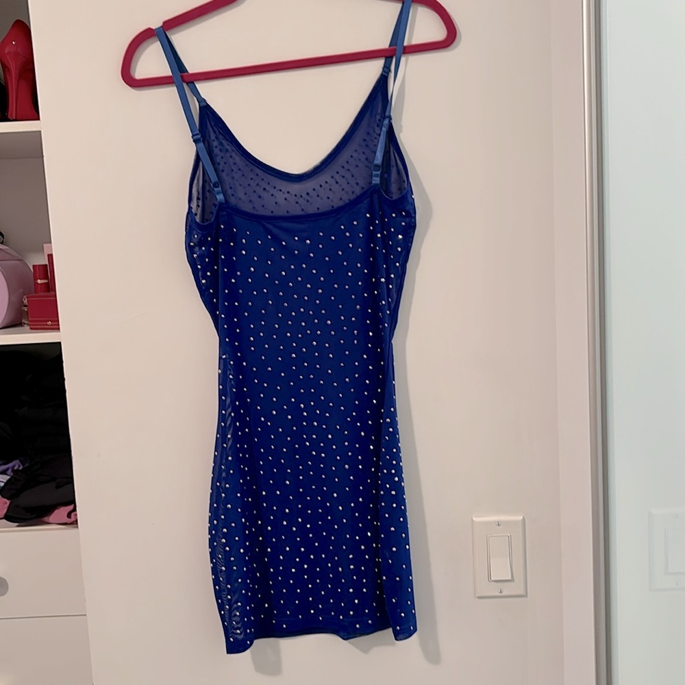 Sexy Rhinestone Dress Sz S - Picture 3 of 3